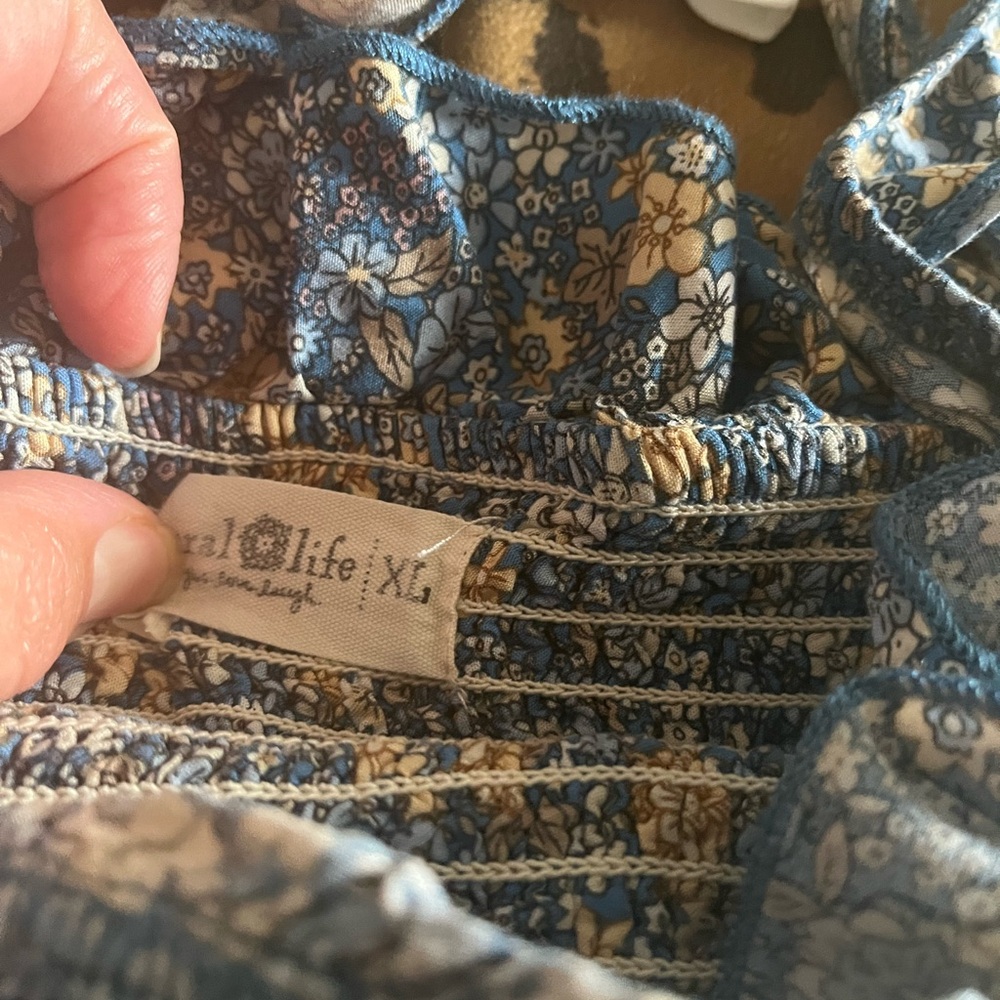 Natural Life Floral Jumpsuit Dress Lot - Mixed Floral Prints - Picture 10 of 12